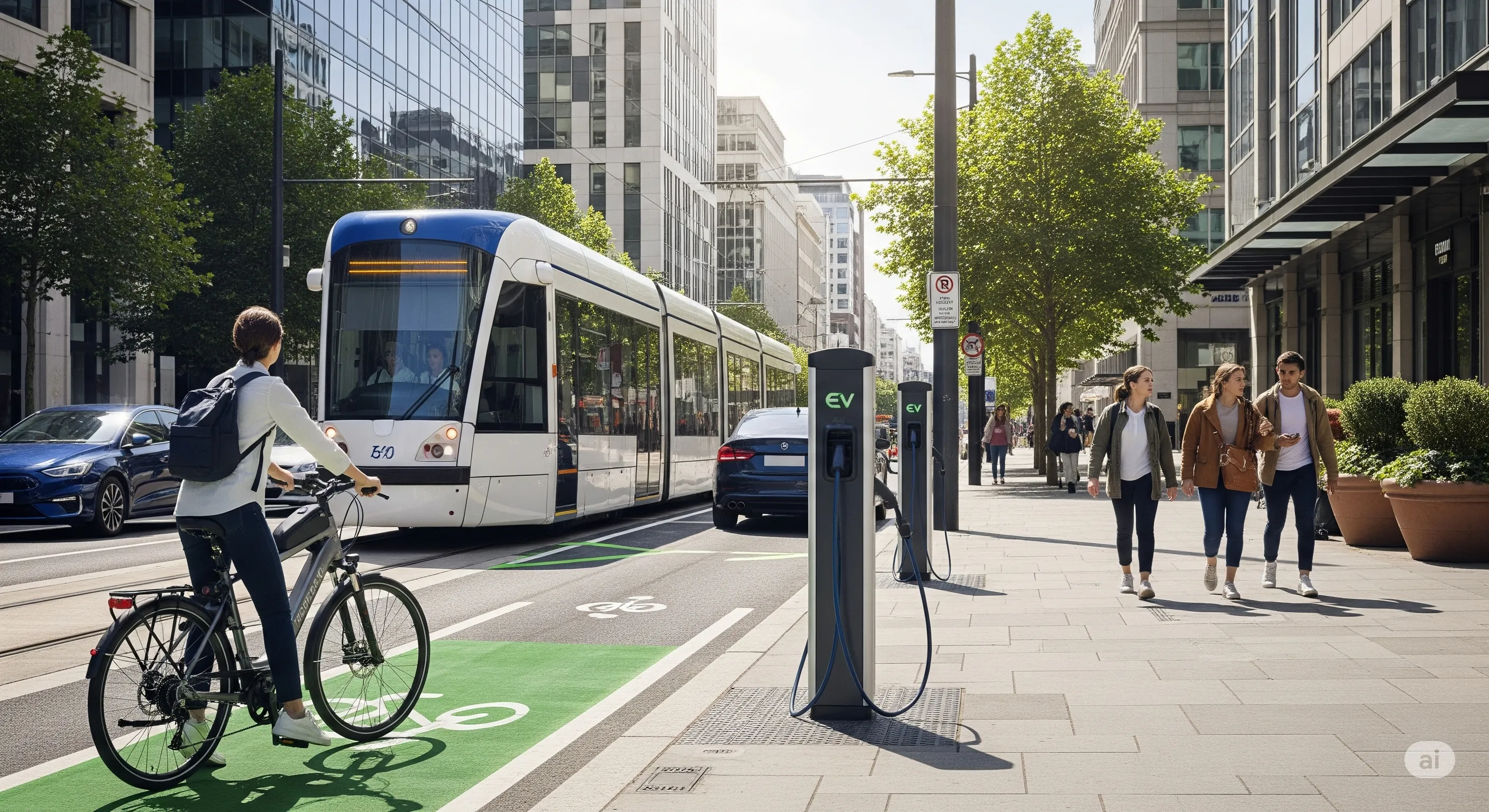Bild für den Artikel: Nachhaltige Mobilität: Klimafreundlich unterwegs im Alltag